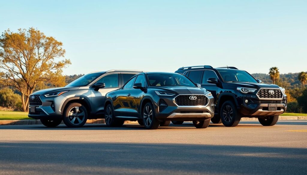 SUV størrelser kompakt mellemstore store
