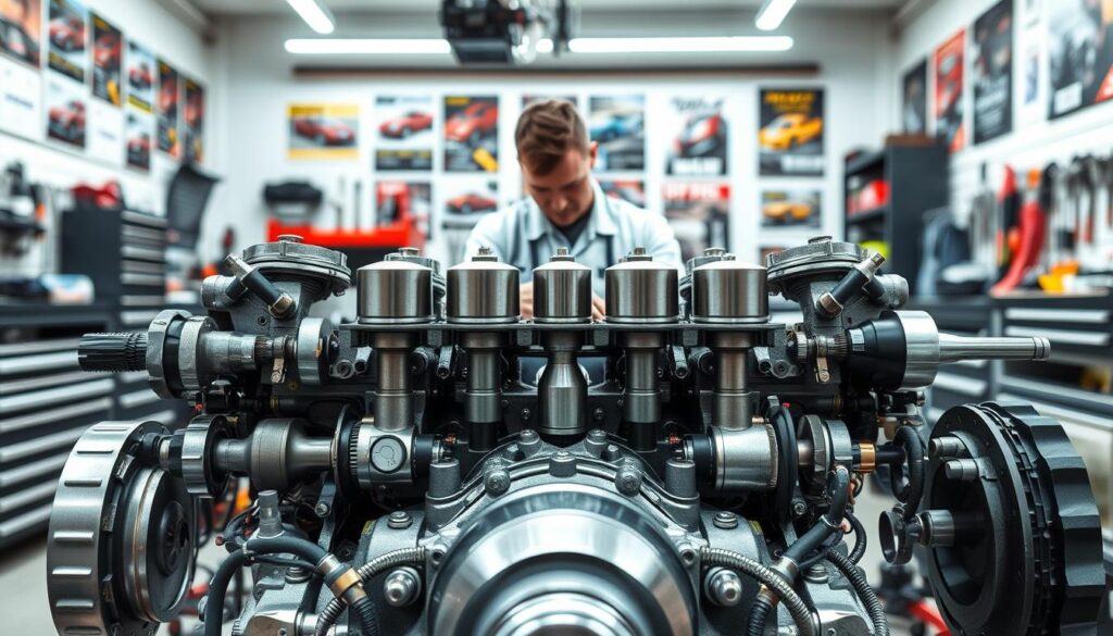 V8 motor komponenter V8 motor komponenter